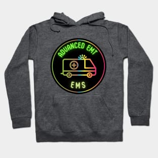 Neon advance emt Hoodie